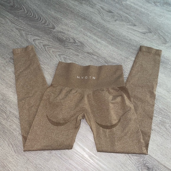 NVGTN Pants - nvgtn mocha contour leggings